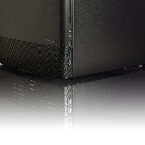 FRACTAL CASE MICRO ATX NODE 804 BLACK