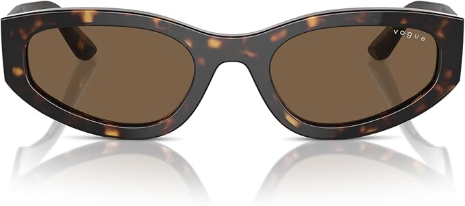 Vogue culos De sol Eyewear 0vo5585s W65673 Tam 54, Occhiali Donna, Marrone Avana, EU