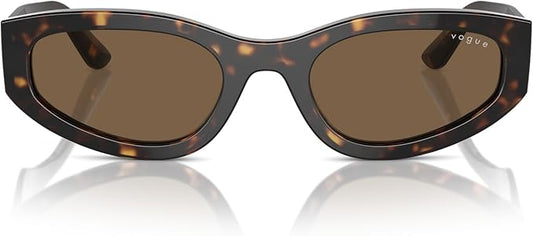 Vogue culos De sol Eyewear 0vo5585s W65673 Tam 54, Occhiali Donna, Marrone Avana, EU
