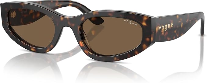Vogue culos De sol Eyewear 0vo5585s W65673 Tam 54, Occhiali Donna, Marrone Avana, EU
