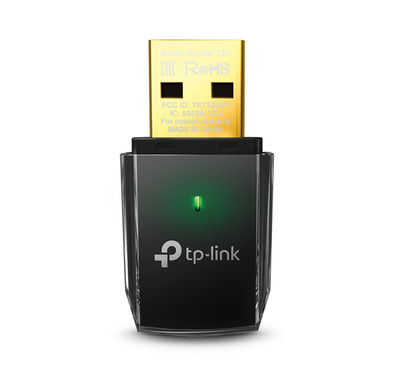 TP-LINK ARCHER T2U - ADATTATORE DI RETE USB WIRELESS 600 Mbit/s