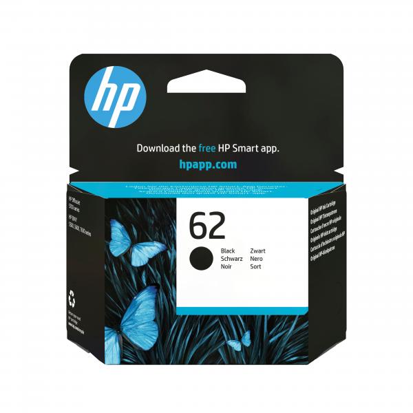 HP 62 Black Original Ink