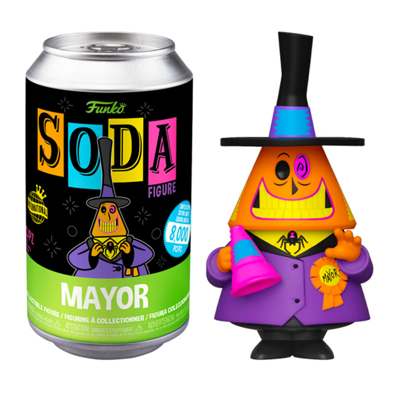 FUNKO POP VINYL SODA MAYOR (BLACKLIGHT) (63975)