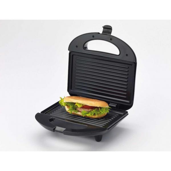 ARIETE TOAST & GRILL EASY (1980) - PIASTRA ELETTRICA ANTIADERENTE - CHIUSURA SALVASPAZIO - 750W