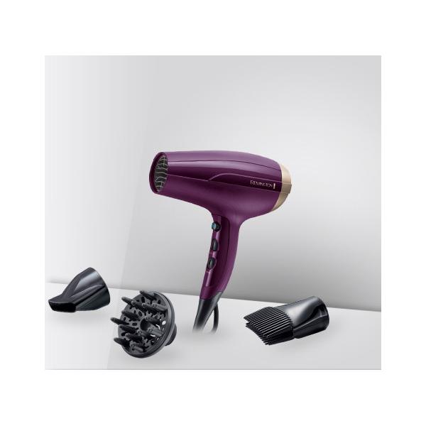 REMINGTON D5219 - ASCIUGACAPELLI - MOTORE DC - 2300W - CERAMICA/TORM - 3TEMP/2VEL - CONCENTR/DIFF/ROOT BOOST - 85KM/H