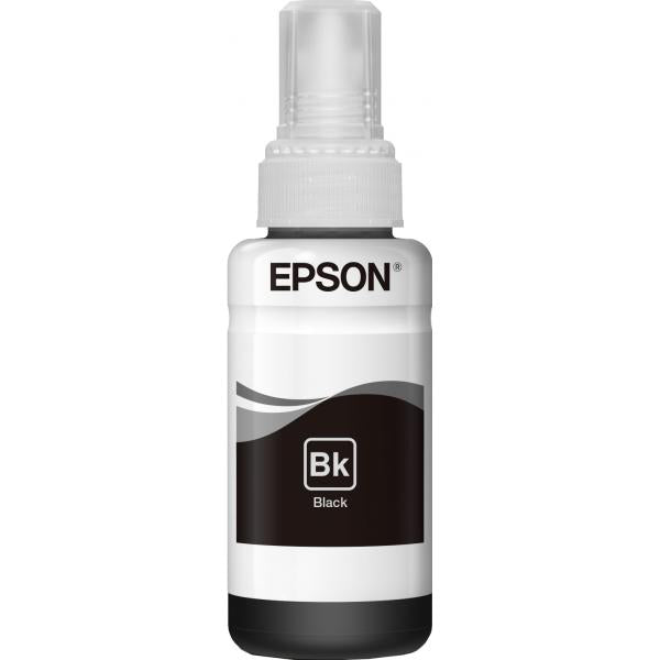EPSON 664 BLACK (C13T664140) - CARTUCCIA ORIGINALE PER ECOTANK