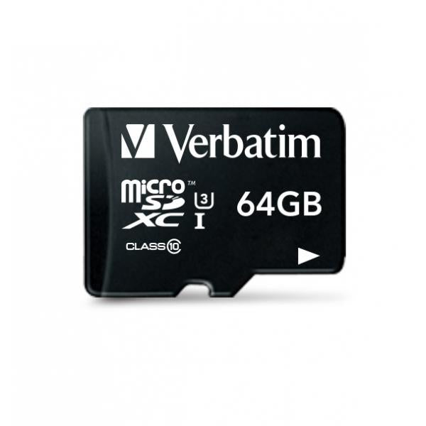 VERBATIM 47042 - MICRO SD 64 GB CLASSE 10 U3