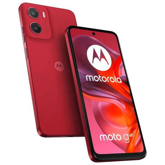 MOTOROLA MOTO G05 (PLUM RED) - SMARTPHONE - RAM 4GB - STORAGE 256GB - ITA