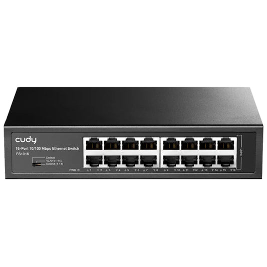 CUDY FS1016 - 16-PORT 10/100 MBPS METAL SWITCH