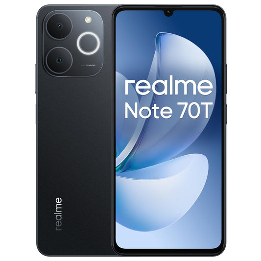 REALME NOTE 70T (OBSIDIAN BLACK) - SMARTPHONE 6.74"" - RAM 4GB - STORAGE 128GB - EU