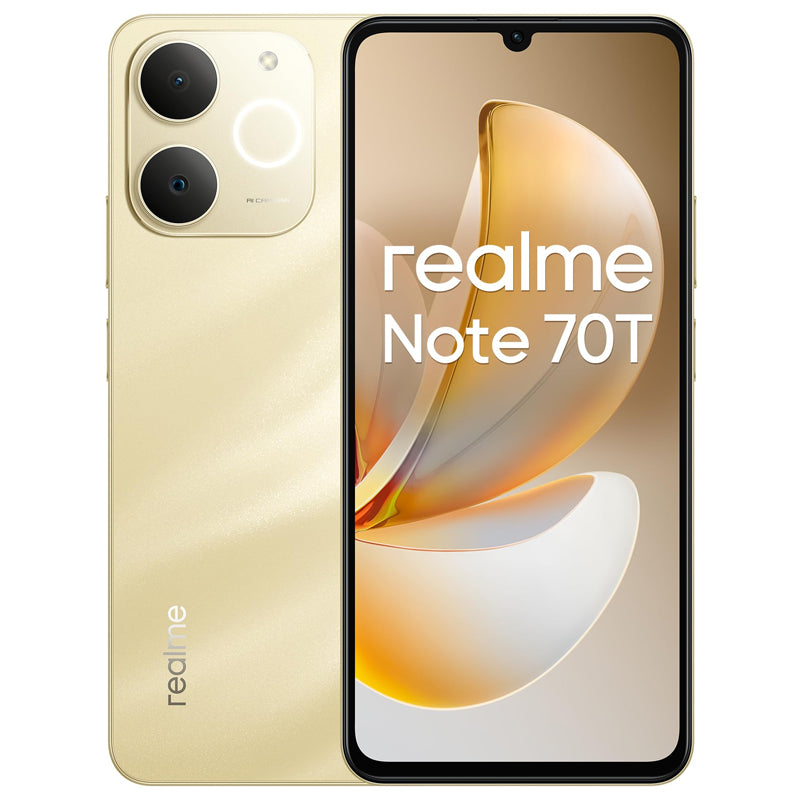 REALME NOTE 70T (BEACH GOLD) - SMARTPHONE 6.74"" - RAM 4GB - STORAGE 256GB - EU