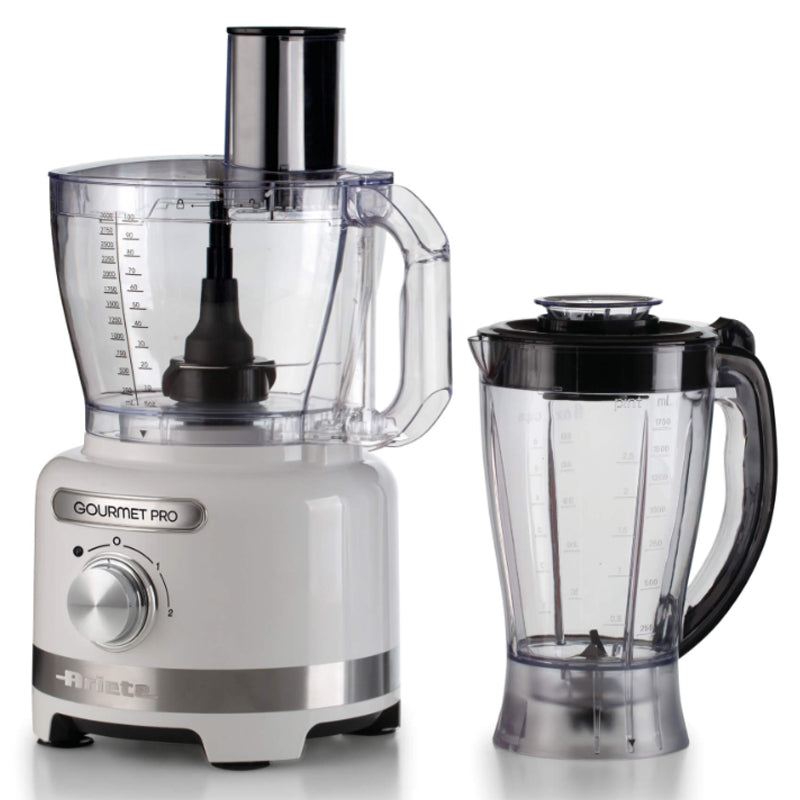 ARIETE MODERNA GOURMET PRO (BIANCO) (1782/01) - ROBOT DA CUCINA MULTIFUNZIONE 3 LT - 1000W