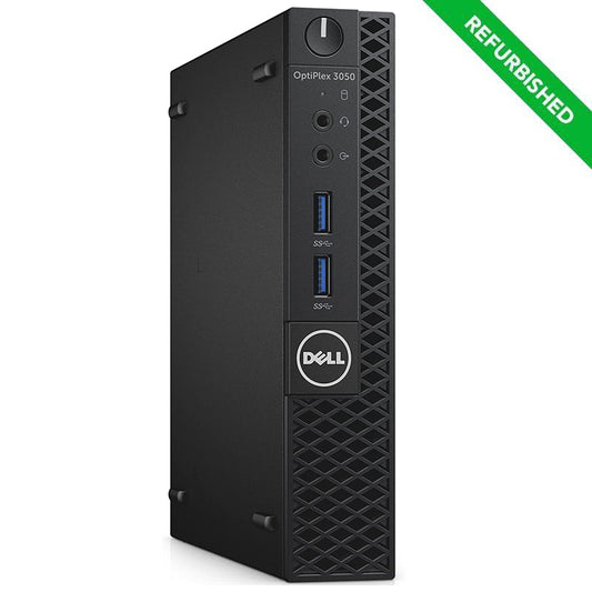DELL OPTIPLEX 3050-7050M Mini PC (REFURBISHED RINOVO GRADO A) - PC DESKTOP - CPU INTEL i5 GEN.7 - RAM 16GB - SSD 480GB - NO DVD - W11 PRO - 1Y