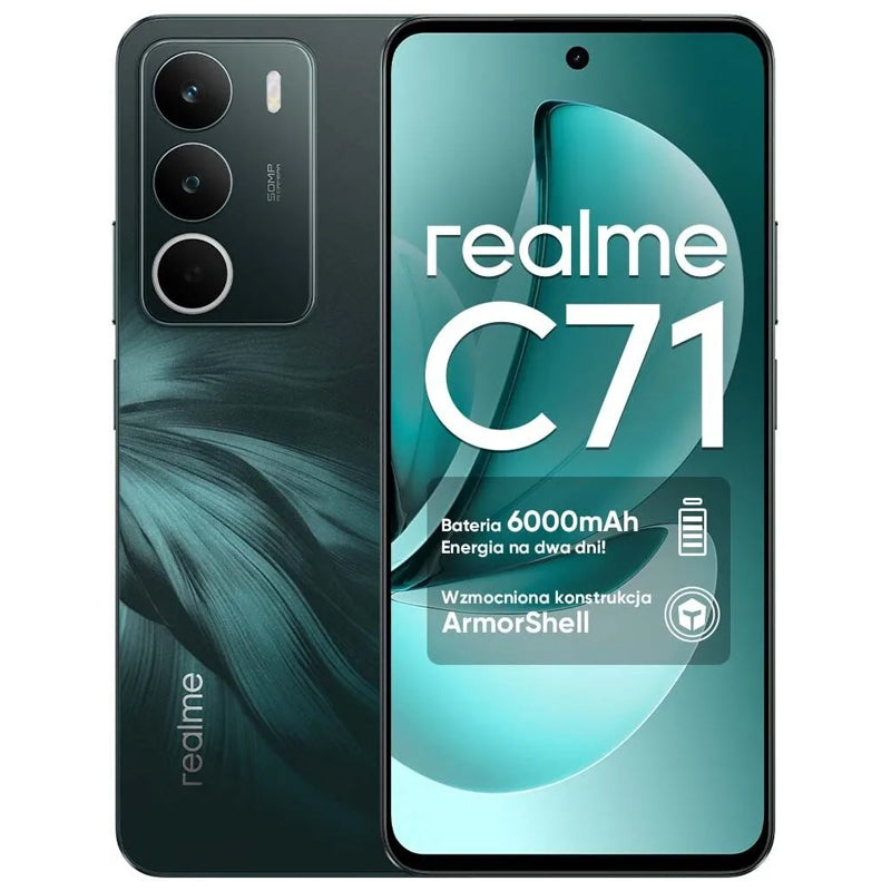 REALME C71 (FOREST OWL) - SMARTPHONE 6.67"" - RAM 8GB - STORAGE 256GB - EU