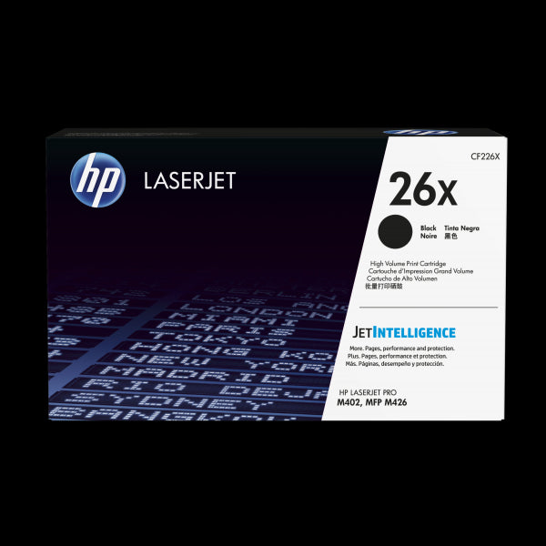HP 26X High Yield Black Toner