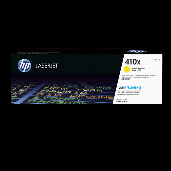 HP 410X High Yield Yellow Ton