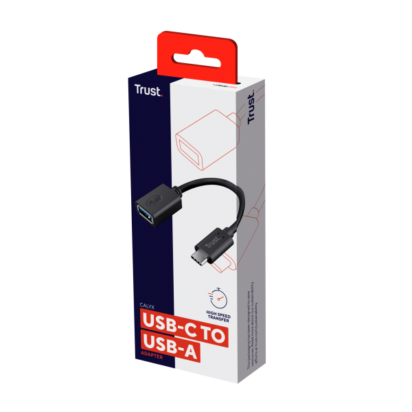 Trust 20967 cavo USB 0,09 m USB C USB A Nero