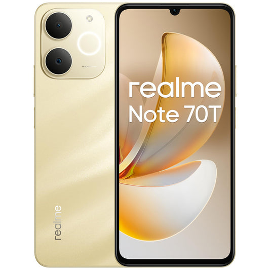 REALME NOTE 70T (BEACH GOLD) - SMARTPHONE 6.74"" - RAM 4GB - STORAGE 128GB - EU