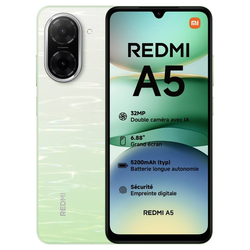 XIAOMI REDMI A5 (GREEN) - SMARTPHONE 6.9"" - RAM 3GB - STORAGE 64GB - EU