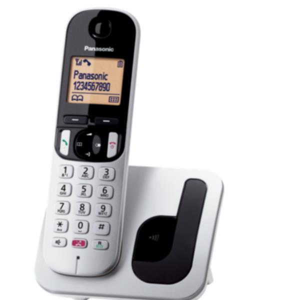 PANASONIC KX-TGC260JTS SILVER CORDLESS DECT CON SEGRET.