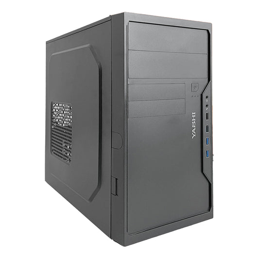 YASHI YY13256 - PC DESKTOP MINI TOWER - CPU INTEL i3-10100F - RAM 8GB - SSD 256GB - W11P - 2Y - MOUSE E TASTIERA INCLUSI
