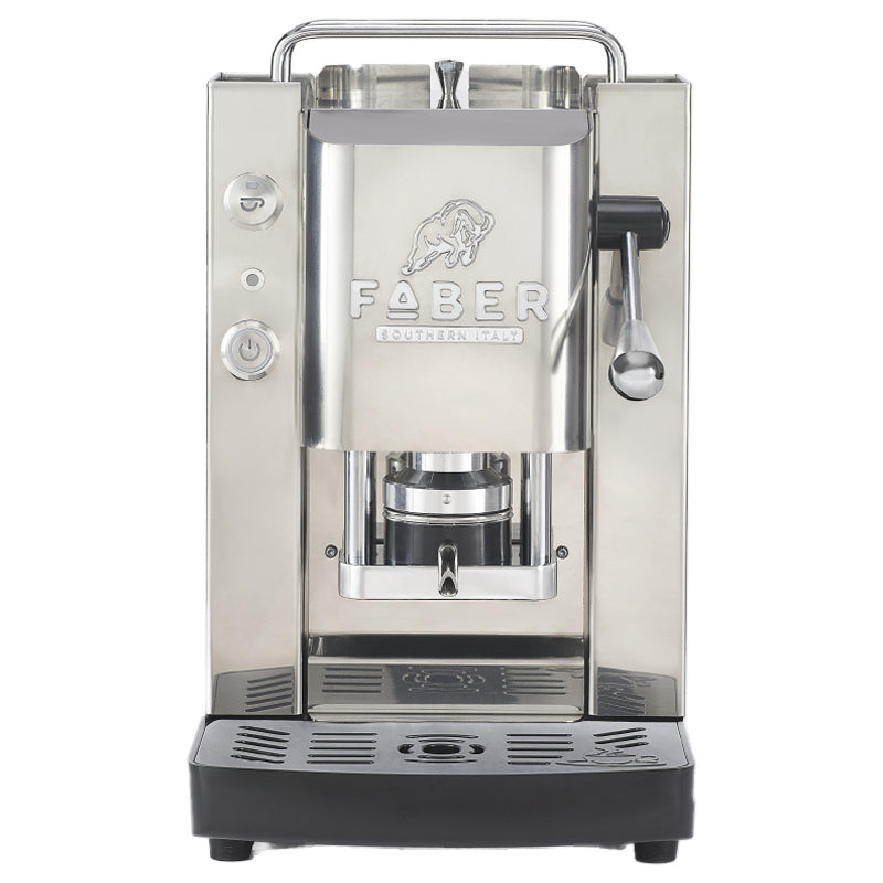 FABER PRO TOTAL INOX ESSENTIAL 3.0 LUCIDO CROMO - MACCHINA PER CAFFE'' - ELETTROVALVOLA E TERMOSTATO 95