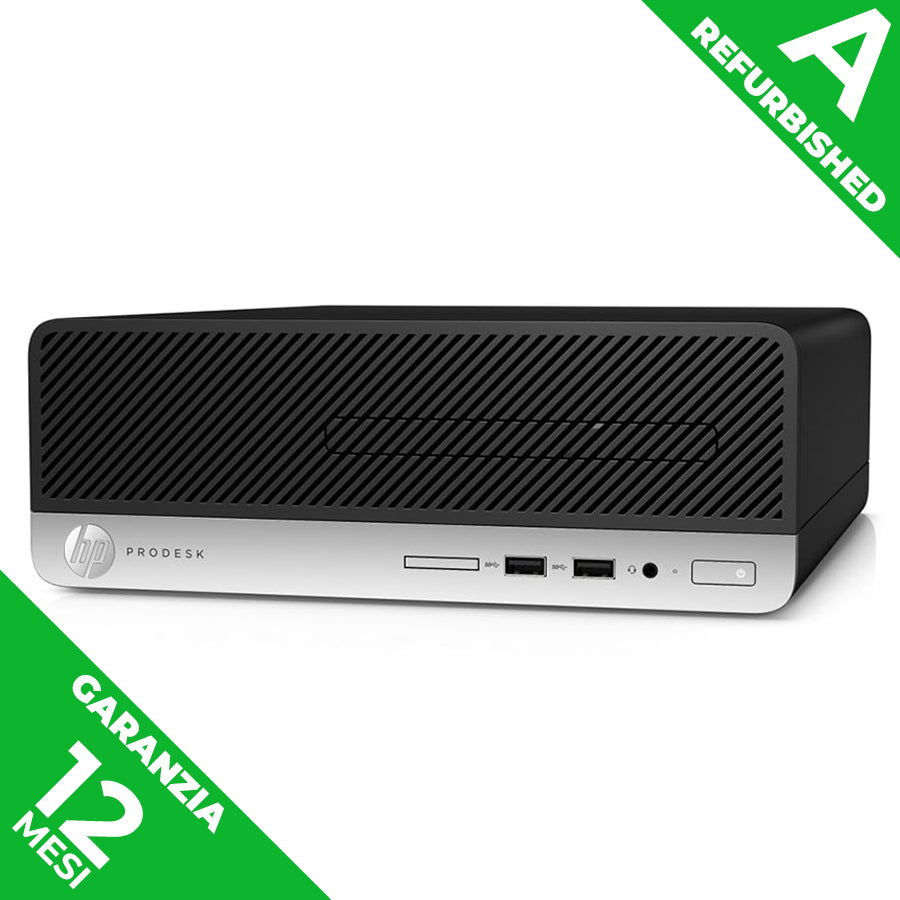 HP PRODESK 400 G5 SFF - PC DESKTOP SFF - CPU INTEL I5 GEN. 8 - RAM 16GB - SSD 256GB - W11 PRO - 1Y - REFURBISHED GRADO A