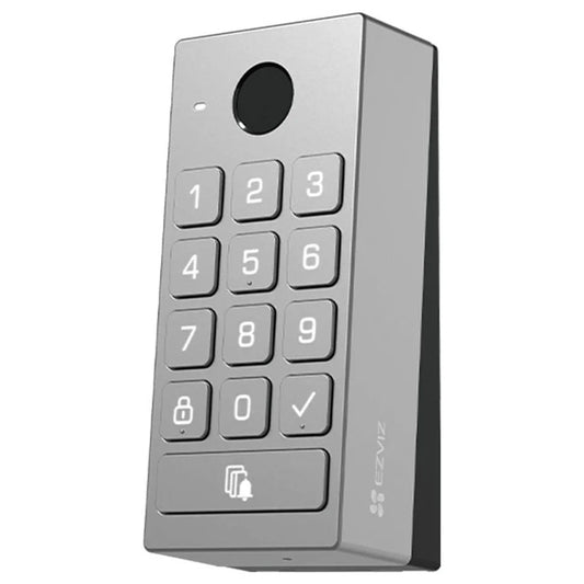 EZVIZ DL01BCP - TASTIERINO SMART PER SERRATURA - SBLOCCO CON IMPRONTA DIGITALE, CODICE, SCHEDA