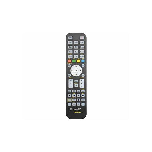 BRAVO TECHNO 1 (92602665) - TELECOMANDO PROGRAMMABILE A 1 BANCO DI MEMORIA PER TV / VCR / DVD PLAYER / DTT