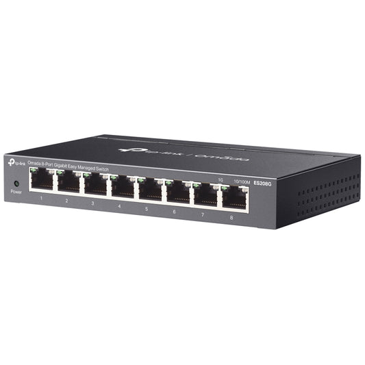 OMADA (TP-LINK) ES208G - SWITCH EASY MANAGED 8 PT LAN GIGABIT