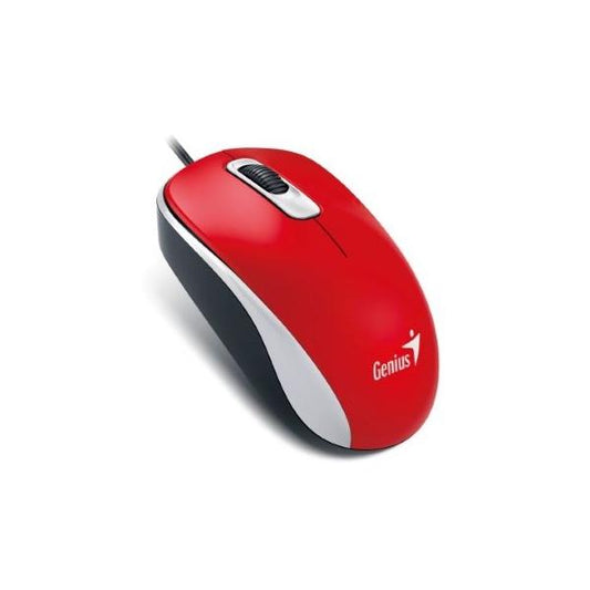 GENIUS MOUSE USB DX-110 FULL SIZE RED