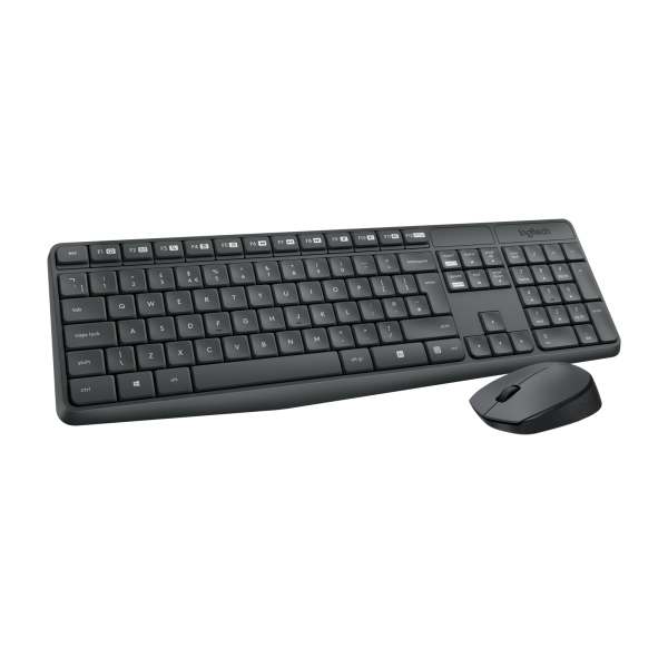 Logitech 920-007913 tastiera Mouse incluso Universale RF Wireless QWERTY Italiano Grigio