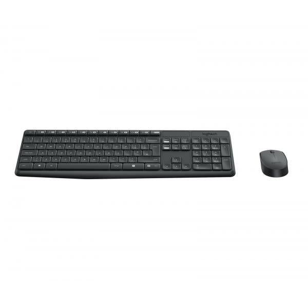 Logitech 920-007913 tastiera Mouse incluso Universale RF Wireless QWERTY Italiano Grigio