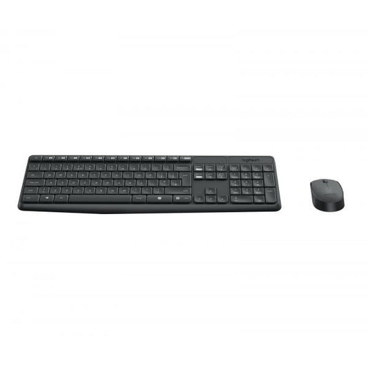 TASTIERA LOGITECH MK235 + MOUSE WIRELESS BK 920-007913