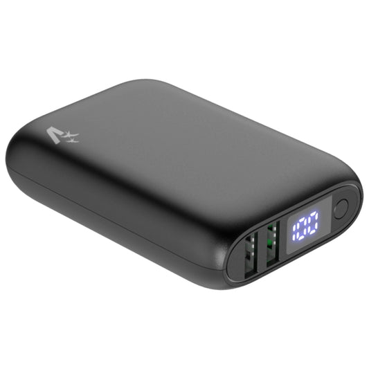 VULTECH VPB-WP20BK - POWER BANK 20.000 MAH - LCD - USB-C + 2XUSB-A QUICKCHARGE 22.5W