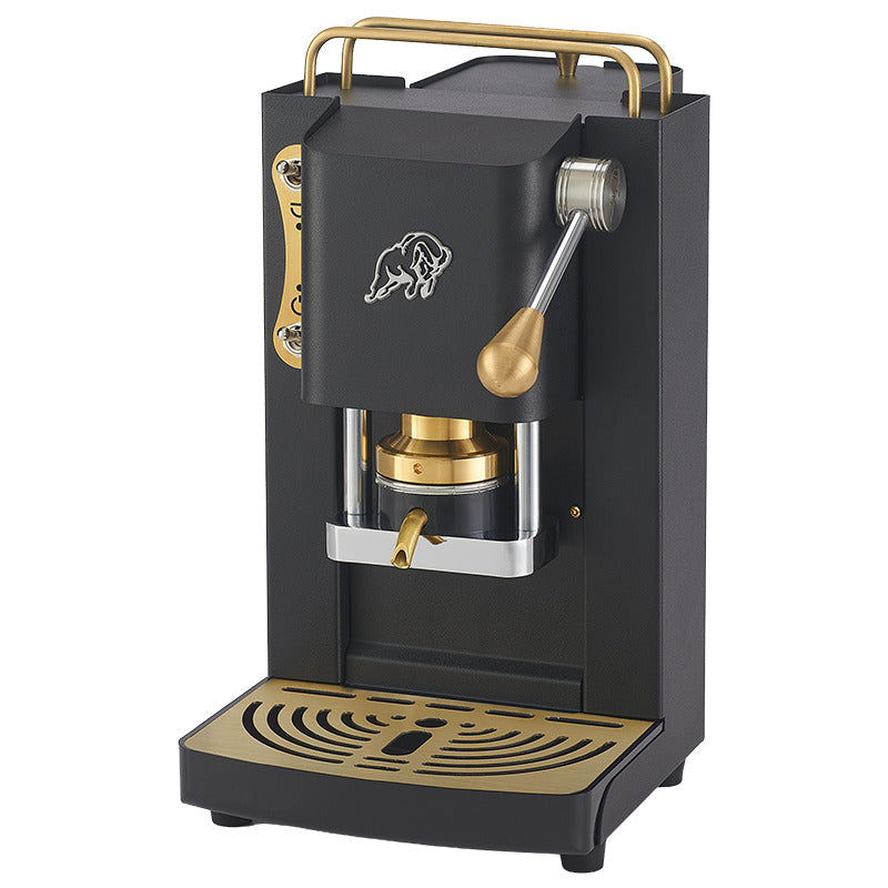 FABER PRO 3.0 ESSENTIAL BLACK BRASS - MACCHINA CAFF A CIALDE