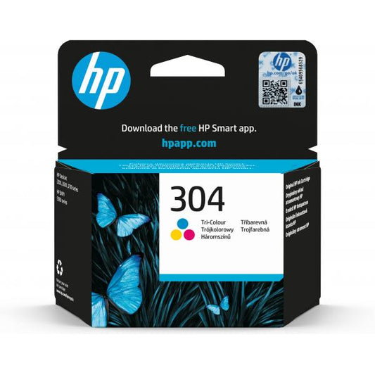 HP 304 Tri-color Original Ink