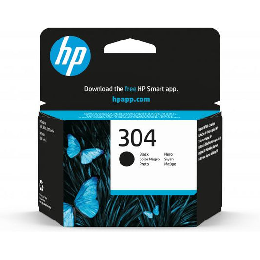 HP 304 BLACK (N9K06AE) - CARTUCCIA ORIGINALE