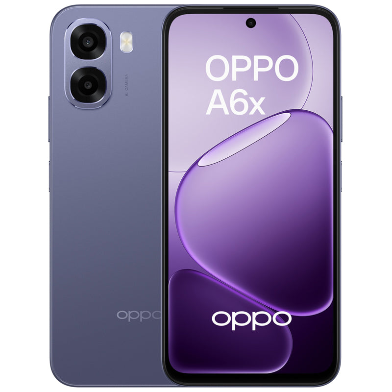 OPPO A6X (BLACK PURPLE) - SMARTPHONE 6.75"" - RAM 4GB - STORAGE 128GB - ITA
