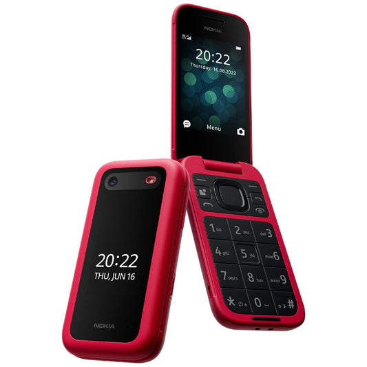 NOKIA 2660 FLIP (RED) - MOBILE PHONE - DUAL SIM