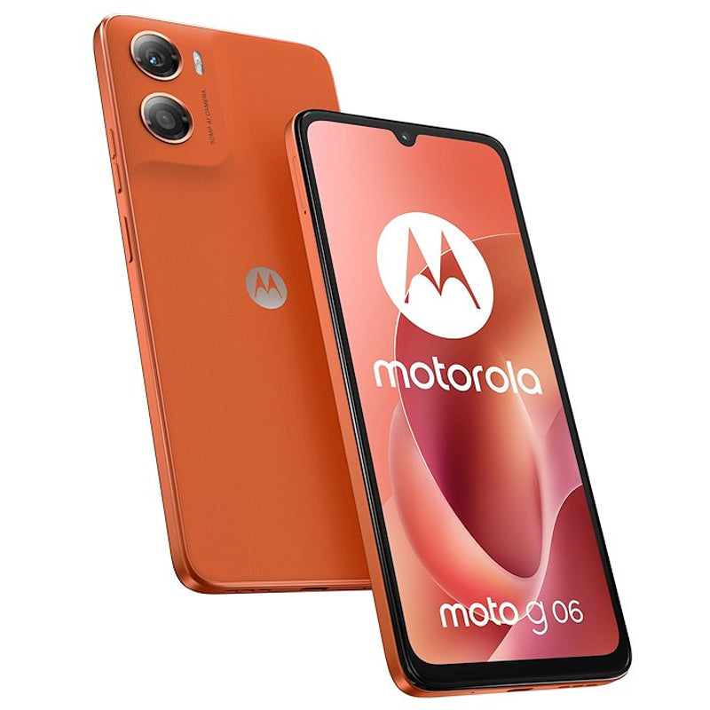 MOTOROLA MOTO G06 (ARABESQUE ORANGE) - SMARTPHONE 6.88"" - RAM 4GB - STORAGE 128GB - ITA