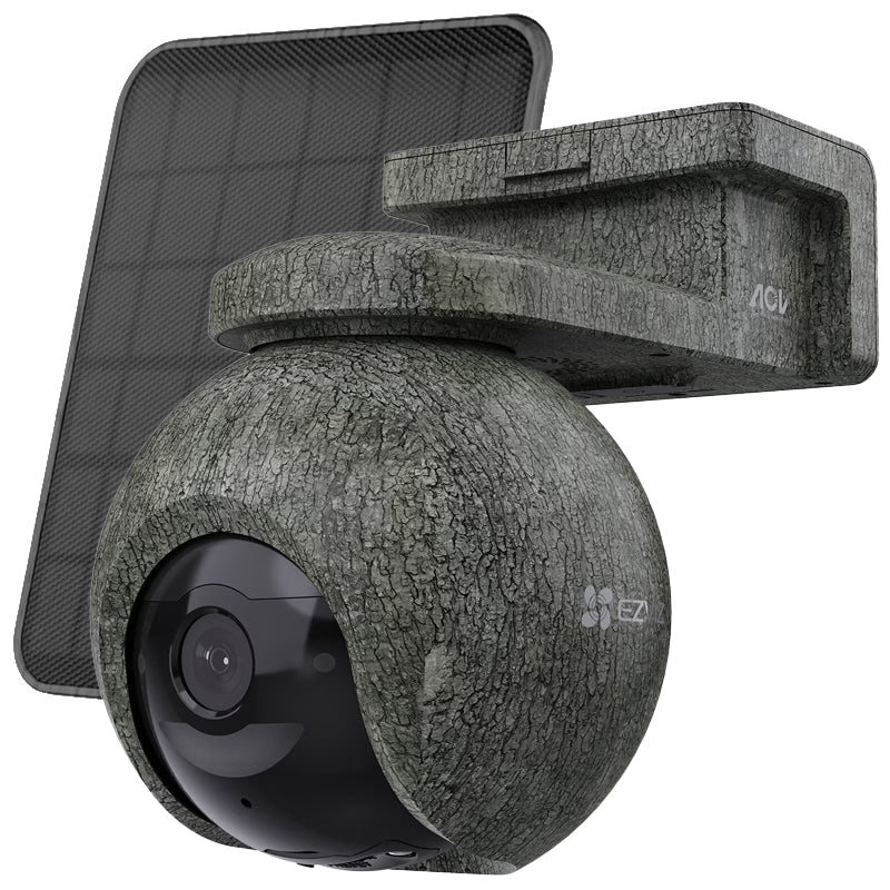 EZVIZ EB8 PRO 4G RANGER (KIT) - TELECAMERA 4K DA ESTERNO MOTORIZZATA A BATTERIA + SOLAR PANEL - 4G + WIFI - GPS INTEGRATO - COLOR NIGHT VISION - DIFESA ATTIVA - RILEVAMENTO INTELLIGENTE MOVIMENTO - AUDIO BIDIREZIONALE - CAMO
