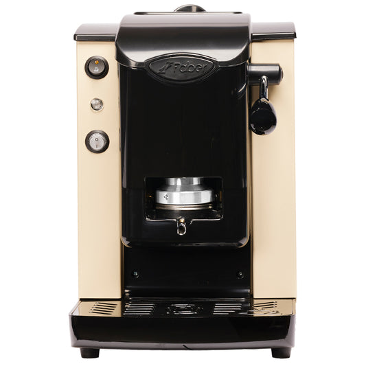 FABER SLOT PLAST LITE SABBIA / NERO (SPSABNLT) - MACCHINA CAFFE A CIALDE - TERMOREGOLATORE 95 GRADI