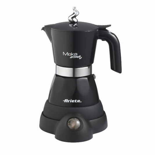 ARIETE MOKA AROMA ELETTRICA (1358/11 ) - CAFFETTIERA MOKA ELETTRICA 2 O 4 TAZZE - 400W