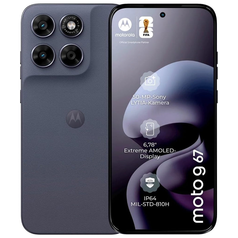 MOTOROLA MOTO G67 (ARCTIC SEAL GREY) - SMARTPHONE 6.78"" - RAM 4GB - STORAGE 256GB - UE