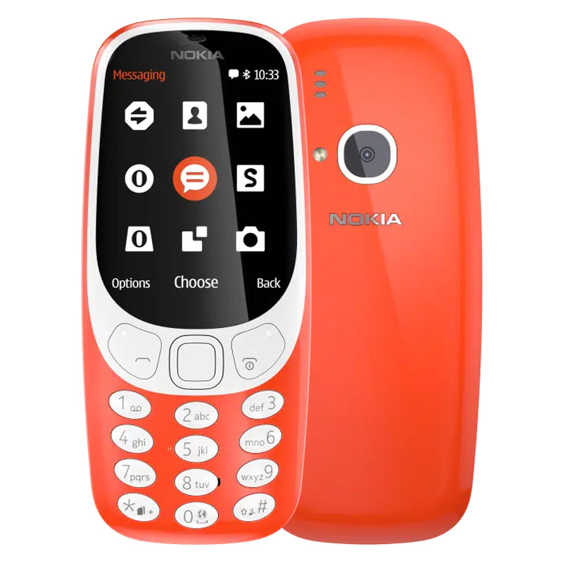 NOKIA 3310 (RED) - MOBILE PHONE - DUAL SIM