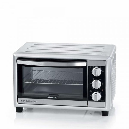 ARIETE BON CUISINE 300 (0985) - FORNO ELETTRICO VENTILATO - 30L - 6 POSIZIONI COTTURA - TIMER 60 MIN - 1500W