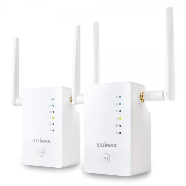 EDIMAX Kit roaming Wi-Fi d.band estensione Wi-FI / punto accesso / bridge W