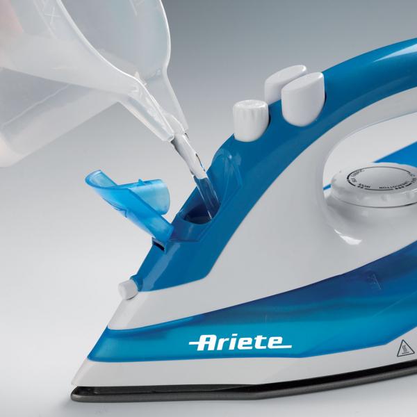 ARIETE STEAM IRON 2000 (6234) - FERRO DA STIRO - PIASTRA TEFLON - COLPO VAPORE - 2000W