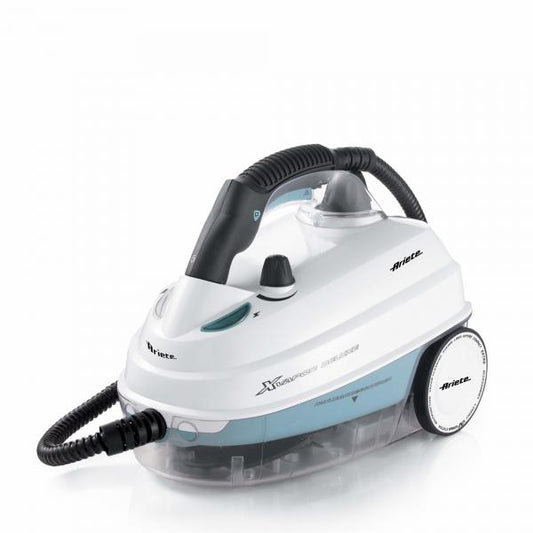 ARIETE XVAPOR DELUXE (4146/02) - PULITORE A VAPORE A TRAINO - PRESSIONE 5 BAR - 9 ACCESSORI INCLUSI - 1600CC - 1500W